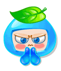 可爱水珠QQ表情